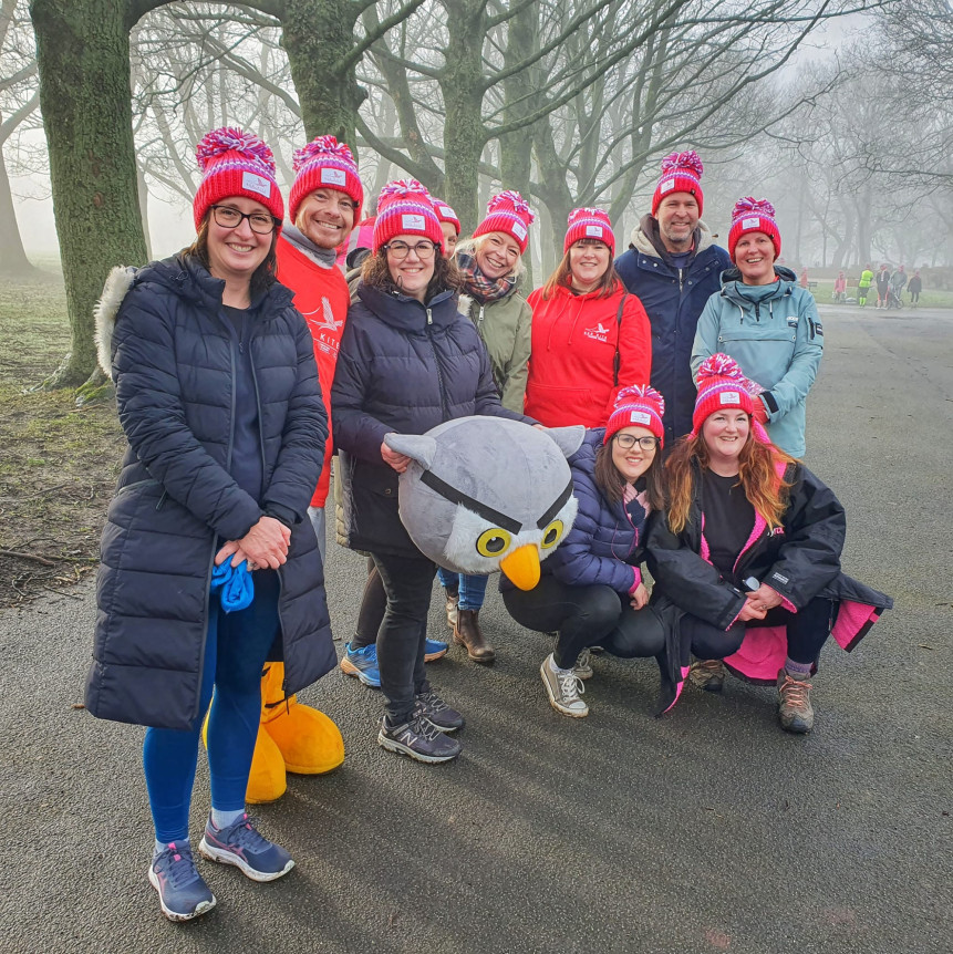 Parkrun volunteer team